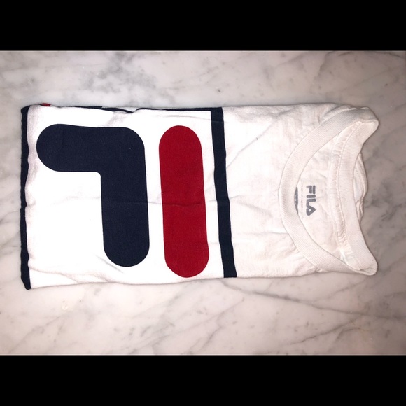 Men’s FILA logo t-shirt size Small (S) - Picture 4 of 4